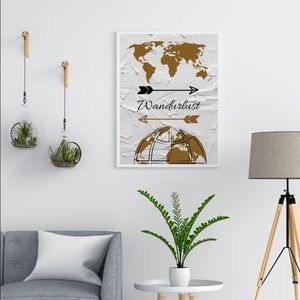 Wanderlust Digital Prints For Wall Art